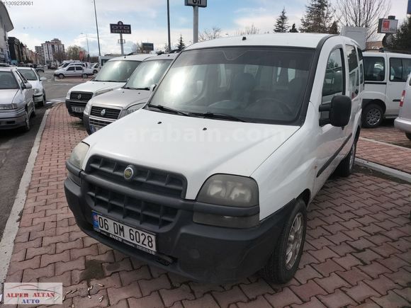 ALPER ALTAN AUTO DAN BAKIMLI YENİ MUAYENELİ FİAT DOBLO..