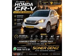 2011 HONDA CR-V 2.0 i-VTEC ELEGANCE OTOMATİK VİTES BENZİN + LPG