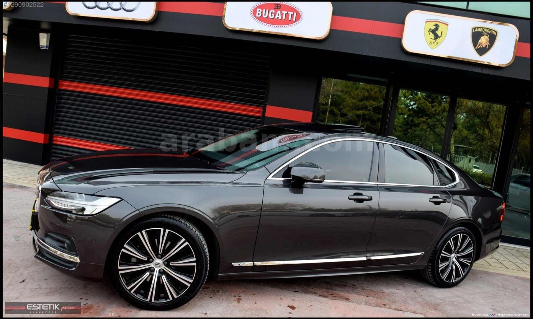 Galeriden Volvo S90 2.0 D B5 Plus Bright 2023 Model Konya 75.000 km Gri 4