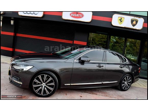 !Estetik! 2023 Volvo S90 2.0 B5 Hyrbrid AWD Plus Bright HATASIZ