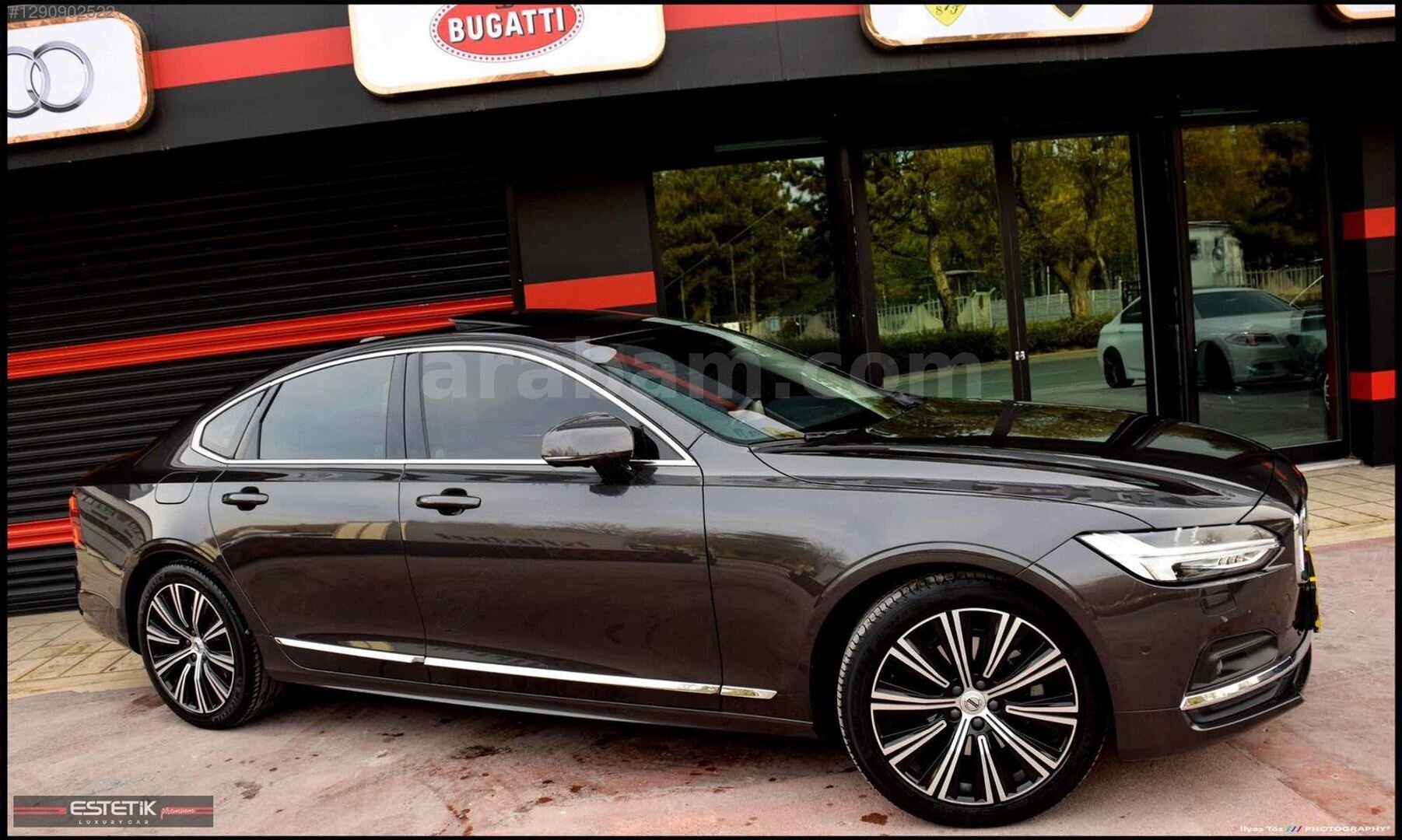 Galeriden Volvo S90 2.0 D B5 Plus Bright 2023 Model Konya 75.000 km Gri 5