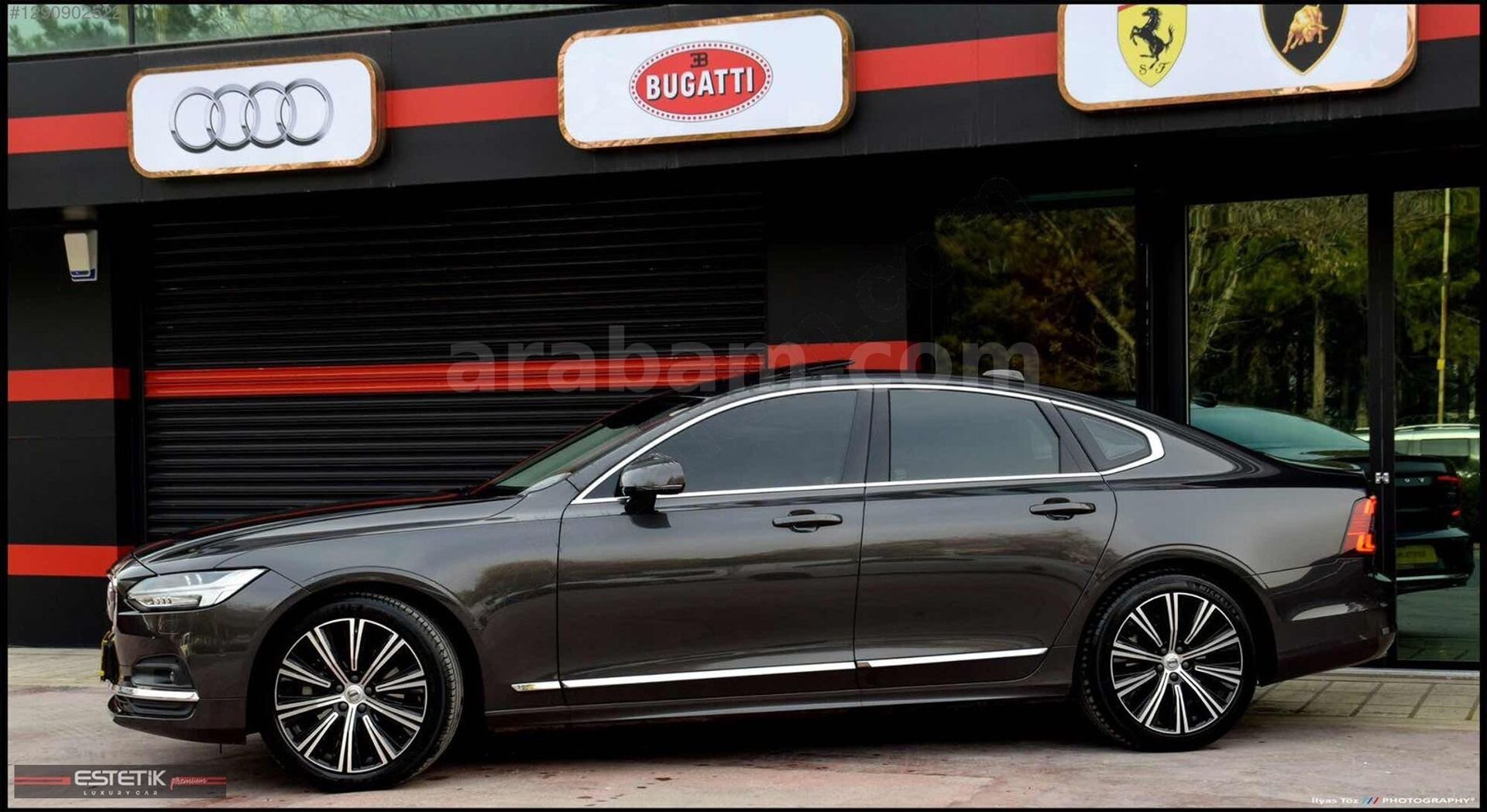 Galeriden Volvo S90 2.0 D B5 Plus Bright 2023 Model Konya 75.000 km Gri 3