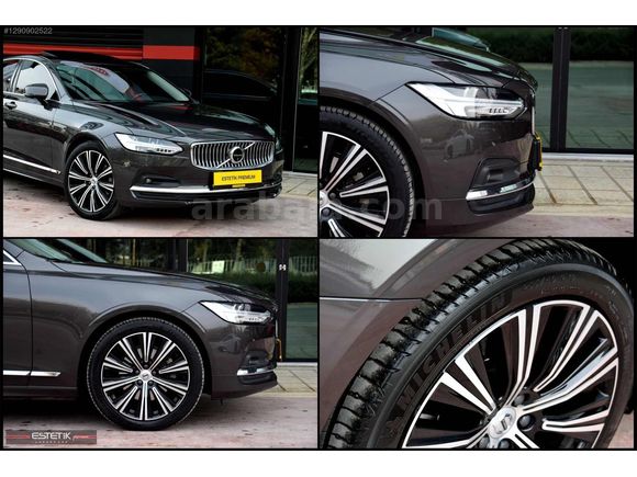 !Estetik! 2023 Volvo S90 2.0 B5 Hyrbrid AWD Plus Bright HATASIZ