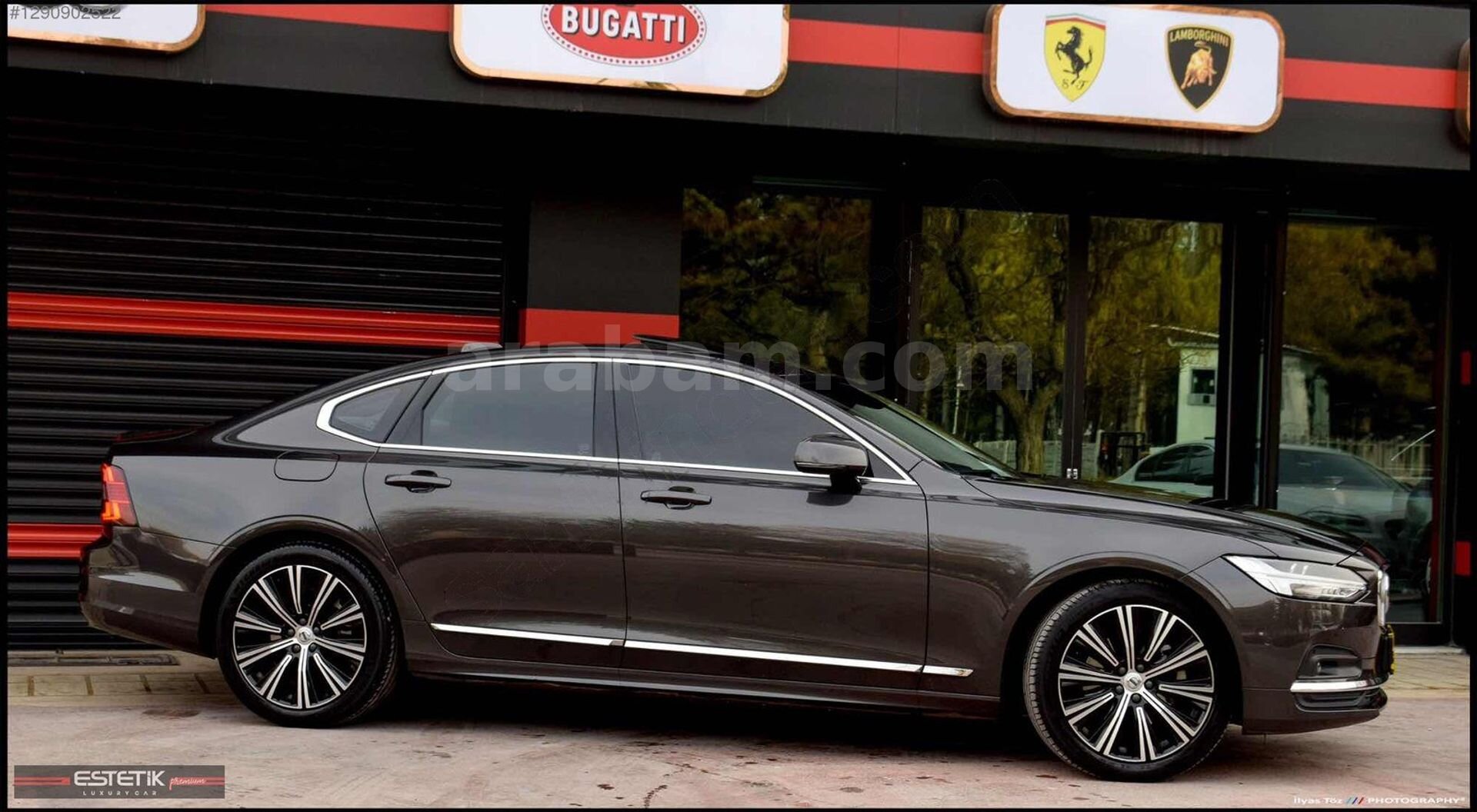 Galeriden Volvo S90 2.0 D B5 Plus Bright 2023 Model Konya 75.000 km Gri 6