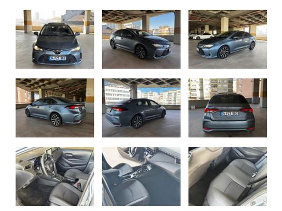 Sahibinden Toyota Corolla 1.5 Flame X-Pack 2022 Model 