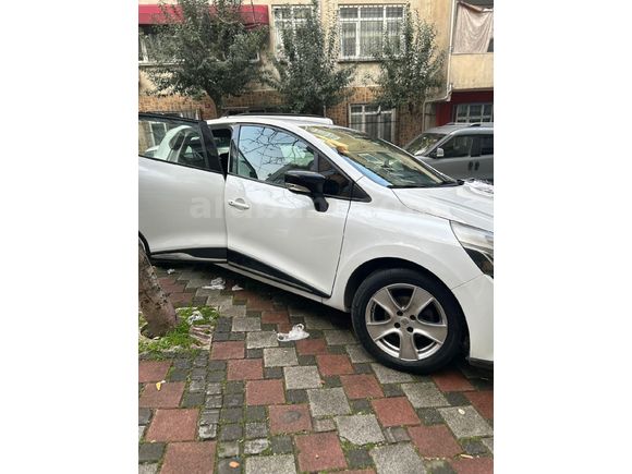 Sahibinden Renault Clio 1.5 dCi Icon 2016 Model  216.000 km Beyaz