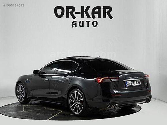 OR KAR AUTO 2022 MODEL MASERATİ GHİBLİ GT