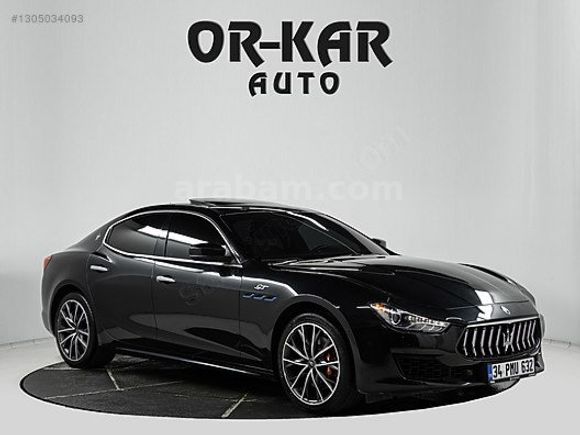 OR KAR AUTO 2022 MODEL MASERATİ GHİBLİ GT