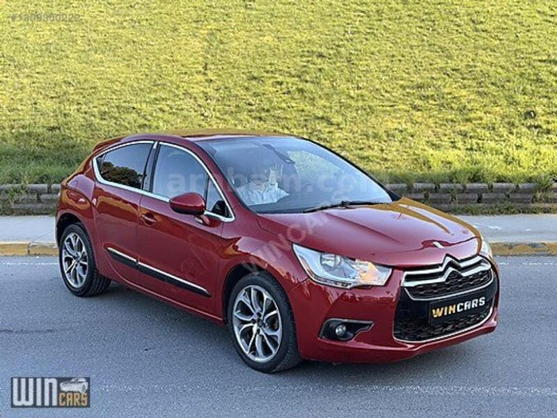 Galeriden DS Automobiles DS4 1.6 e-HDi D-Sport 2014 Model İstanbul 215.000 km Kırmızı