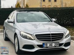 GÜVENDEN 2016 MERCEDES C200d EXCLUSİVE HATASIZ BOYASIZ