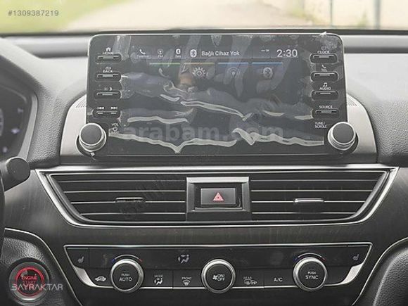 BAYRAKTAR'DAN 2021 HONDA ACCORD 1.5 VTEC EXECUTİVE PLUS BOYASIZ