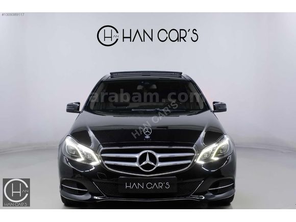 HAN CAR'S 2013 MERCEDES E180 ELİTE CAM TAVAN/LED/XENON/DERİ!