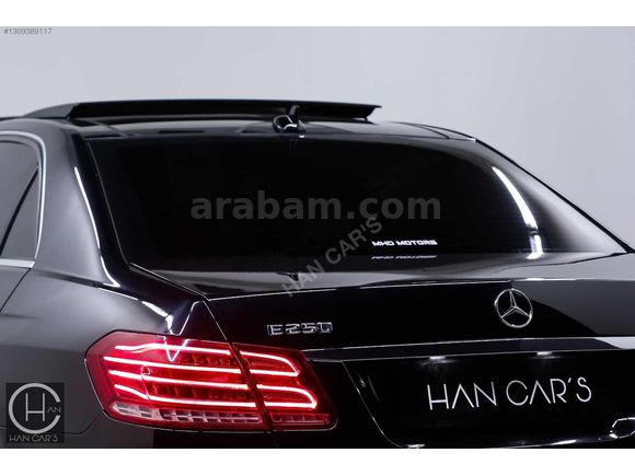 HAN CAR'S 2013 MERCEDES E180 ELİTE CAM TAVAN/LED/XENON/DERİ!