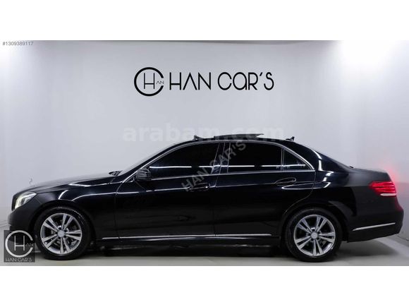 HAN CAR'S 2013 MERCEDES E180 ELİTE CAM TAVAN/LED/XENON/DERİ!