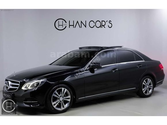 HAN CAR'S 2013 MERCEDES E180 ELİTE CAM TAVAN/LED/XENON/DERİ!