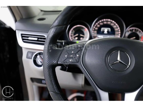 HAN CAR'S 2013 MERCEDES E180 ELİTE CAM TAVAN/LED/XENON/DERİ!
