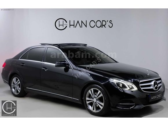 HAN CAR'S 2013 MERCEDES E180 ELİTE CAM TAVAN/LED/XENON/DERİ!