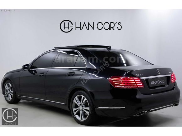 HAN CAR'S 2013 MERCEDES E180 ELİTE CAM TAVAN/LED/XENON/DERİ!