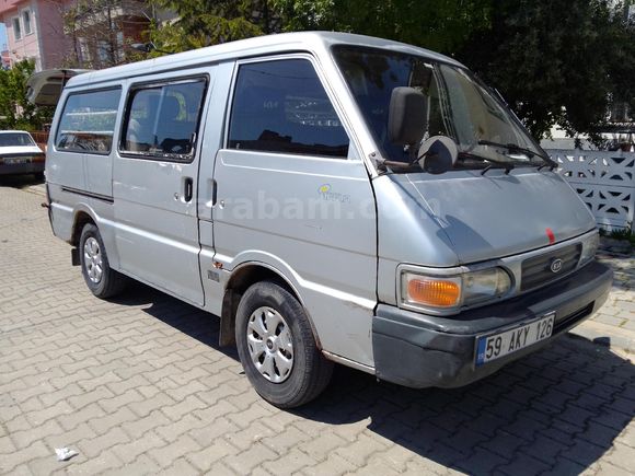 Aracım Kia Hİ BESTA 2.7 D 1998 Model 245500km tamamen orjinal 5+1 kişilik