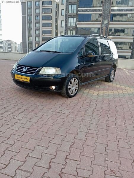 Galeriden Volkswagen Sharan 1.9 TDI Comfortline 2005 Model Gaziantep 190.000 km Siyah