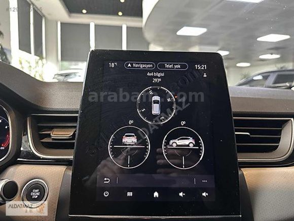 ALDATMAZ PLAZADAN BOYASIZ 2020 RENAULT CAPTUR TCE İCON 1.3 tce