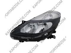 RENAULT CLIO III FAZ II ÖN FAR MOTORLU SİYAH HATCHBACK SOL 2009-2012 260603106R İTHAL ÜRÜN