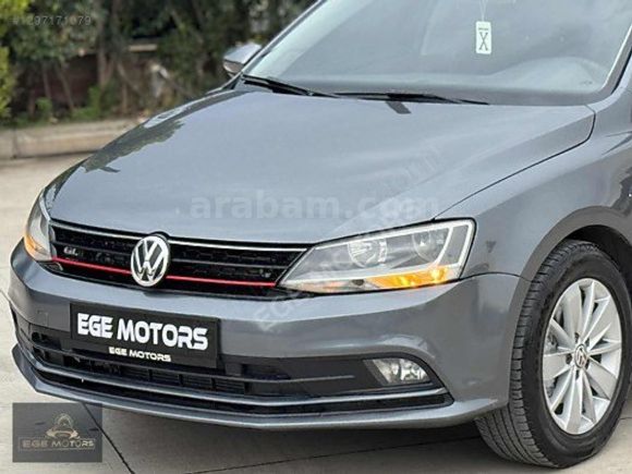 2014+ÇKŞLI+JETTA+1.6TDİ+TRENDLİNE+MANUEL+GENİŞ+EKRAN+GERİ+GÖRÜŞ