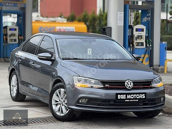 2014+ÇKŞLI+JETTA+1.6TDİ+TRENDLİNE+MANUEL+GENİŞ+EKRAN+GERİ+GÖRÜŞ