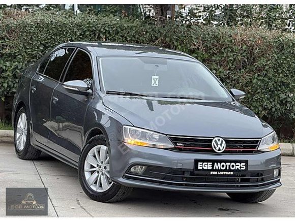 2014+ÇKŞLI+JETTA+1.6TDİ+TRENDLİNE+MANUEL+GENİŞ+EKRAN+GERİ+GÖRÜŞ