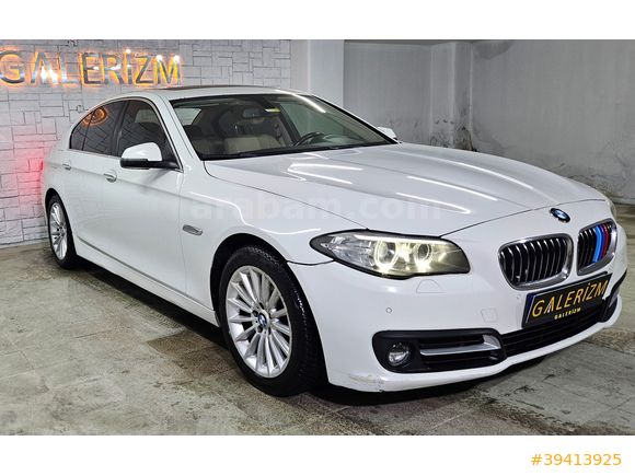 2014 MDEL BMW 5.20d PREMİUM VAKUM SANRUF NBT HAYALET