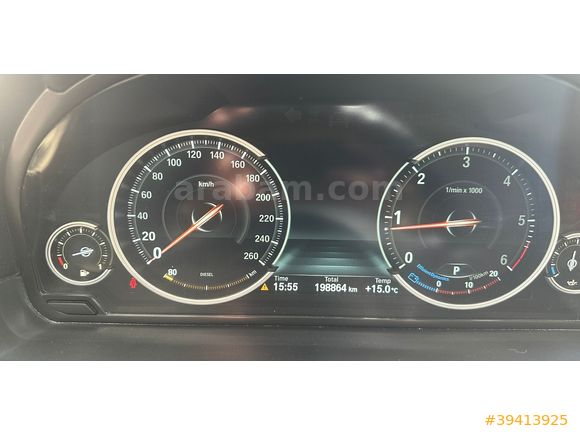 2014 MDEL BMW 5.20d PREMİUM VAKUM SANRUF NBT HAYALET