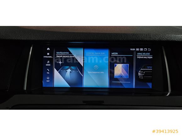 2014 MDEL BMW 5.20d PREMİUM VAKUM SANRUF NBT HAYALET