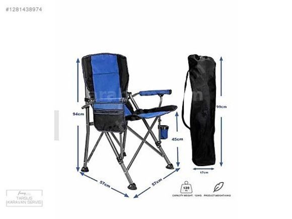 Madfox Roxy Katlanır Kamp Sandalyesi - TARSUS KARAVAN SERVİS