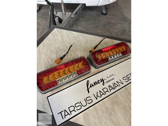 Römork ve Karavan Led Stop Lambası 12 Volt