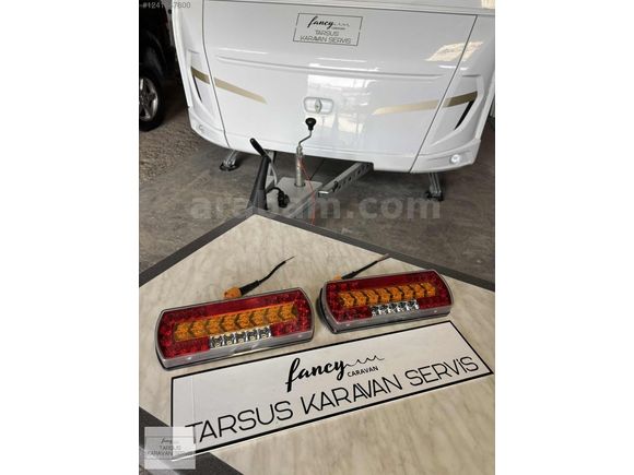Römork ve Karavan Led Stop Lambası 12 Volt