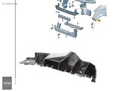 7E0807183B TRANSPORTER ÖN TAMPON BRAKETİ SOL