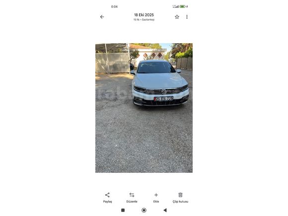 Sahibinden Volkswagen Passat 1.6 TDi BlueMotion Impression 2017 Model