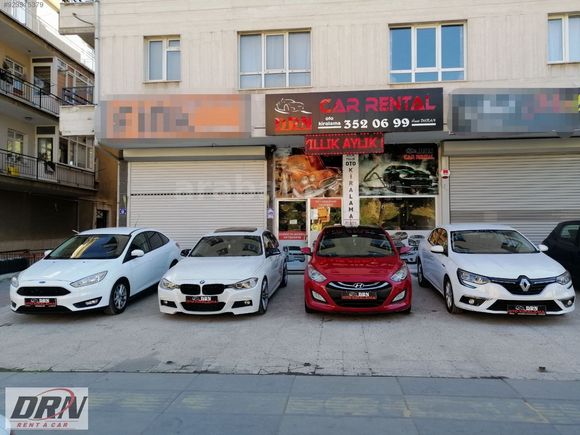 DRN RENT CAR'DAN OTOMATİK DİZEL RENT A CAR KASKOLU İ30