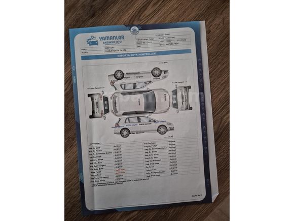 MEMURDAN DEĞİŞENSİZ TEMİZ GARAJ ARACI FORD FİESTA