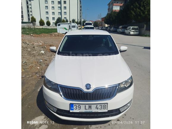 Sahibinden Skoda Rapid 1.6 TDI Elegance 2015 Model Tekirdağ 182.000 km Beyaz