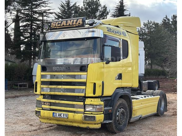 KILIÇSOYDAN 2006 MODEL SCANIA R420 ROTERDARLI 