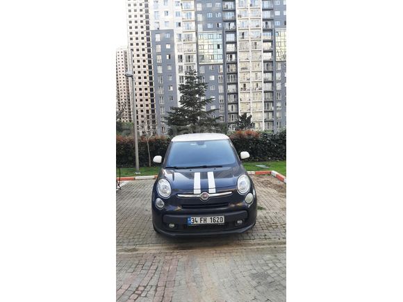 Sahibinden Fiat 500 Ailesi 500L 1.3 Mjet Bi-Color 2013 Model Siyah-Beyaz