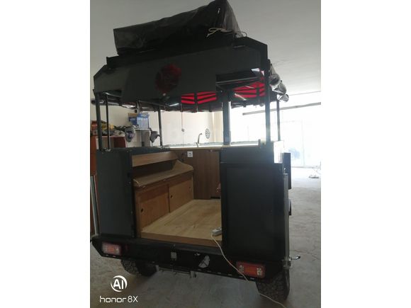 Özel tasarım asansör karavan