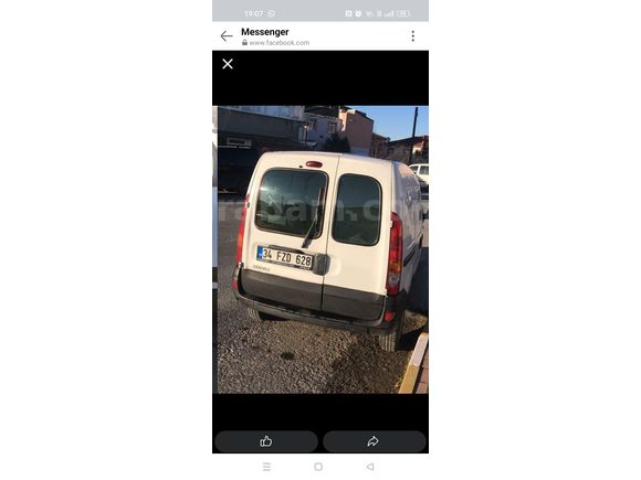 Sahibinden Renault Kangoo 1.5 dCi Authentique 2004 Model  294.000 km Beyaz