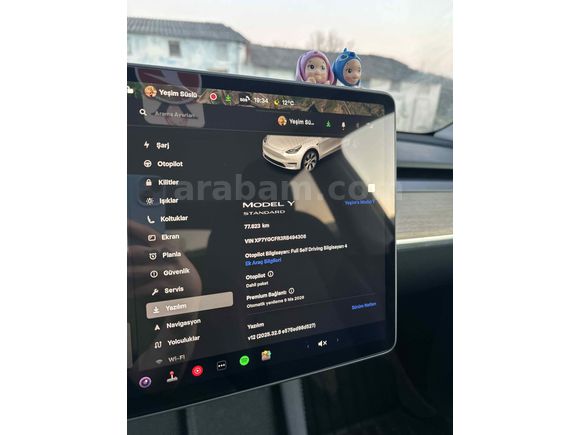 Sahibinden Tesla Model Y Standart Range 2024 Model 