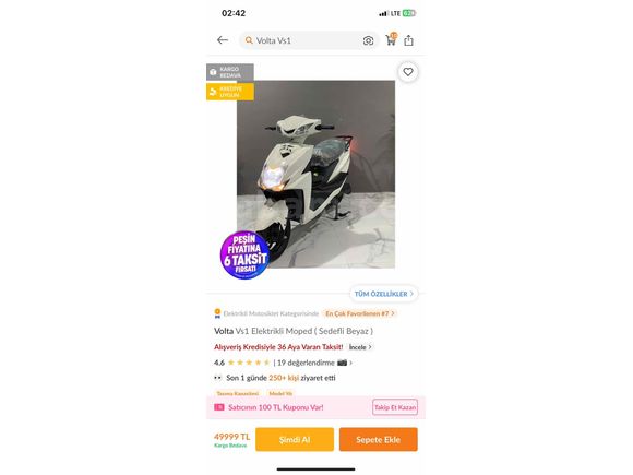 Sahibinden Motosiklet Diğer Markalar 