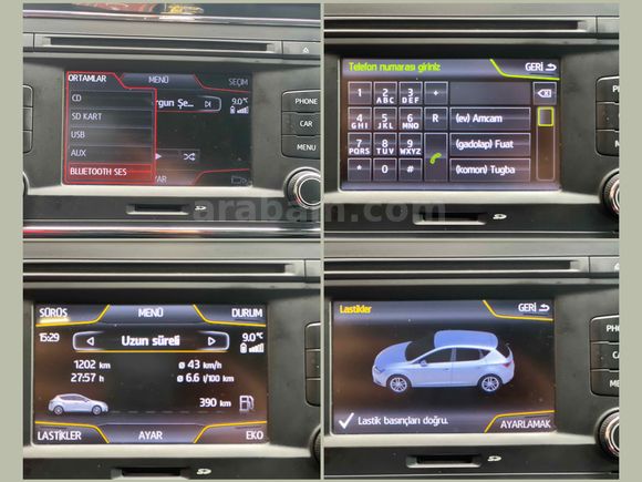 Sahibinden Seat Leon 1.6 TDI CR Style 2014 Model 