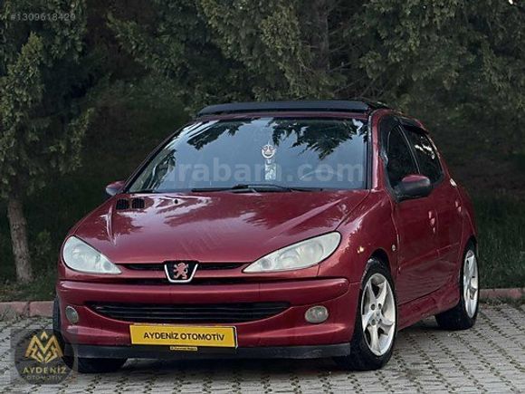 AYDENİZ 2000 PEUGEOT 206 1.6XT/KREDİ KARTINA 12 TAKSİT İMKANI