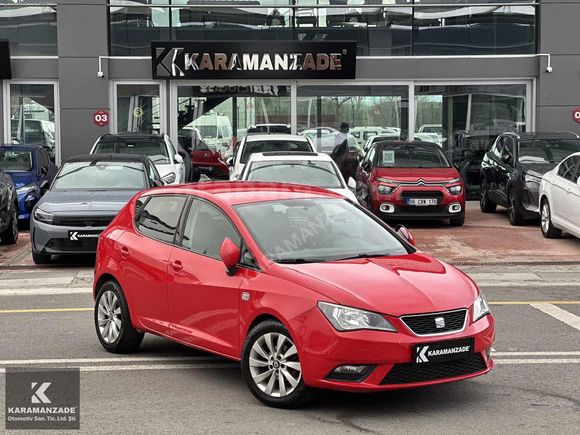 2013-İBİZA-1.2 TSİ-OTOMATİK-KIRMIZI-DİJİTAL KLİMA-HIZ SBTLYC