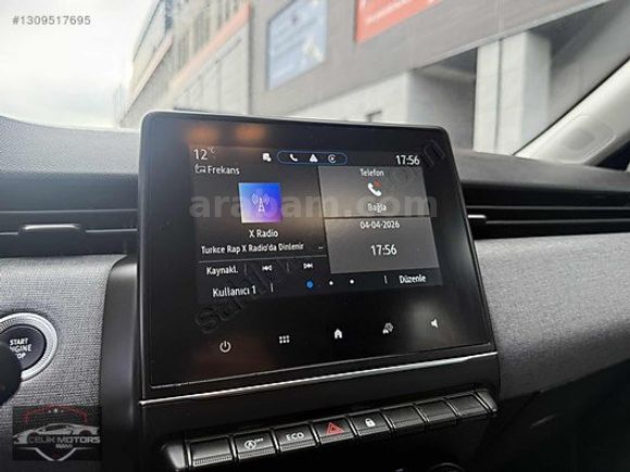 TAMAMINA 60 AY KREDİ-2023 CLİO EVOLUTİON DÜŞÜK KM+HAYALET+TABLET